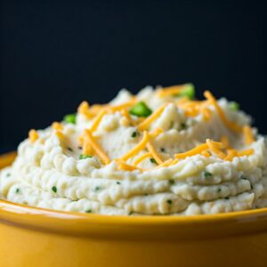 Cheddar and jalapeño-mashed Mashed Potatoes
