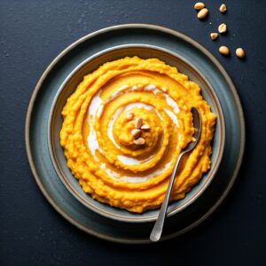  Sweet Potato Mashed with Coconut and Lime
