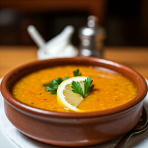 Byzantine Lentil Soup (Faki)
