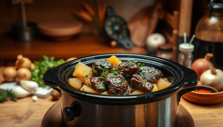 Easy Crockpot Steak and Potatoes Recipe