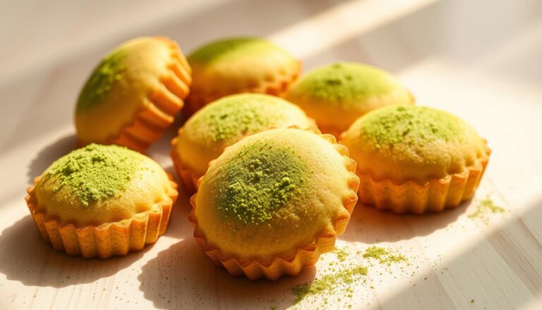 Homemade Matcha Madeleines: