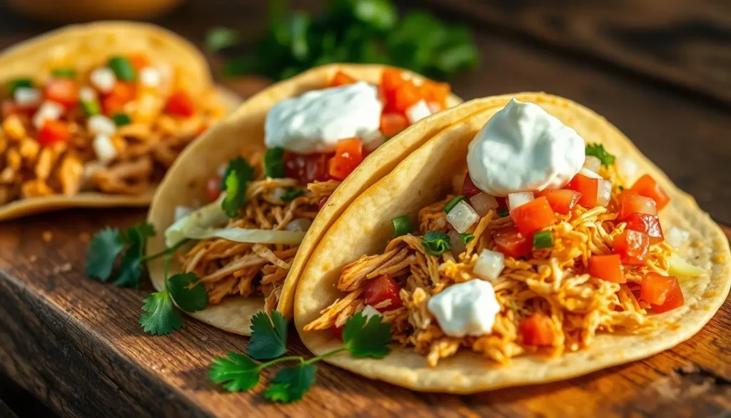 shredded chicken taco recipe