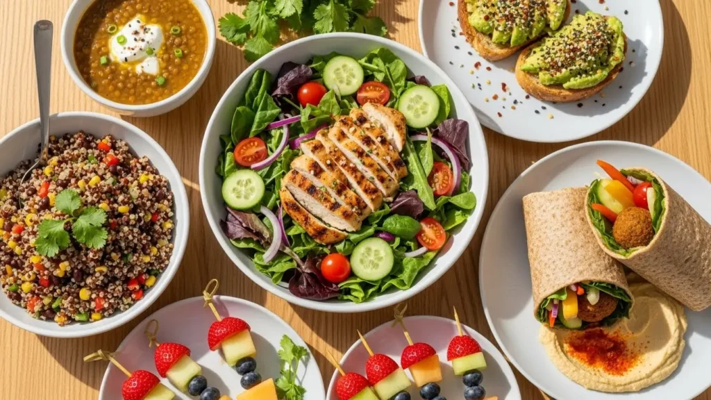 Low Fat Healthy Lunch Recipes: Quick & Easy Meals