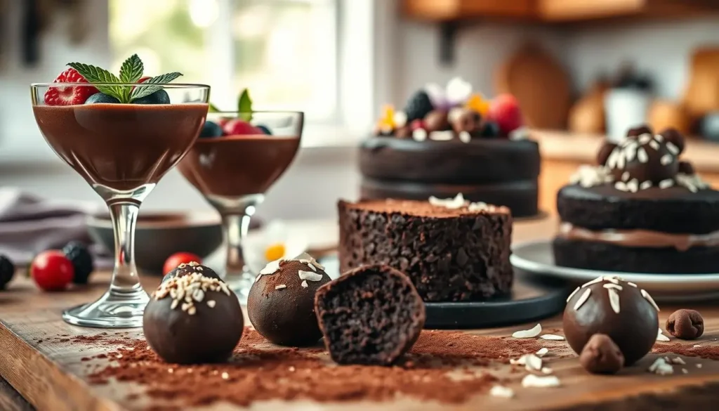 healthy chocolate desserts